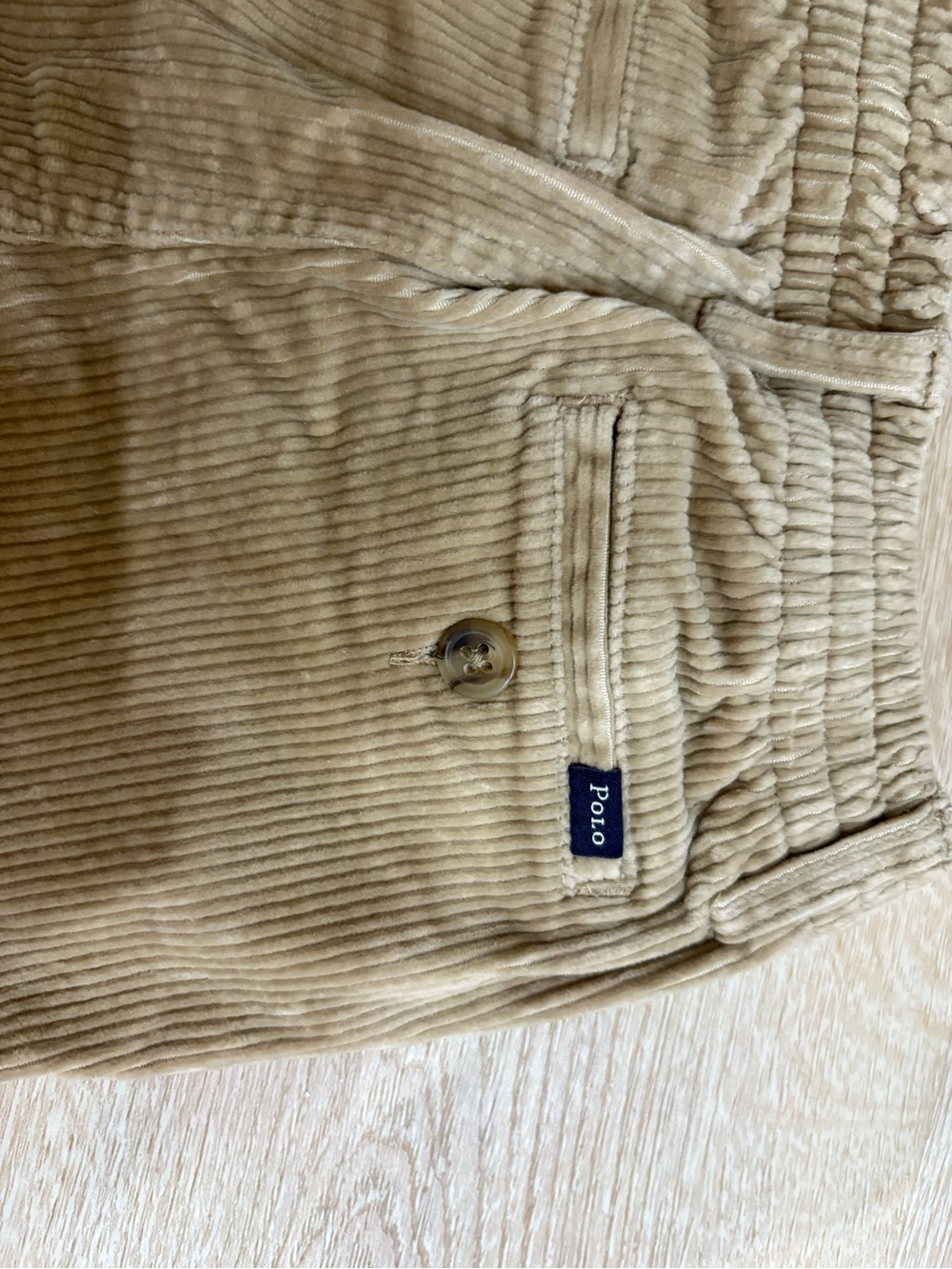 Ralph Lauren Kids Beige Corduroy Pants - Picture 6 of 6